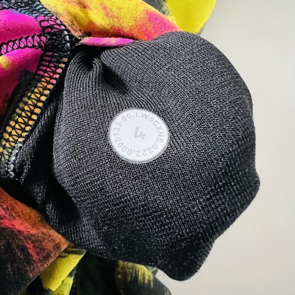 LULULEMON ATHLETICA Undertone Black Multi Wunder Train HR Tight 25" Leggings-US4 - Picture 7 of 8